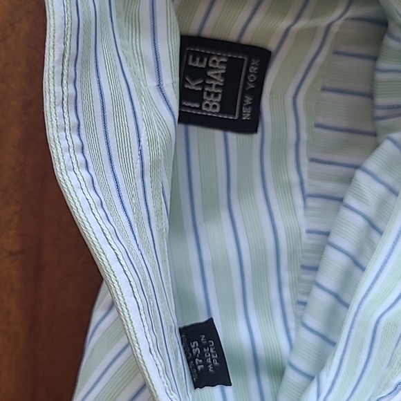BNWoT Ike Behar Dress Shirt 17 - Picture 3 of 3